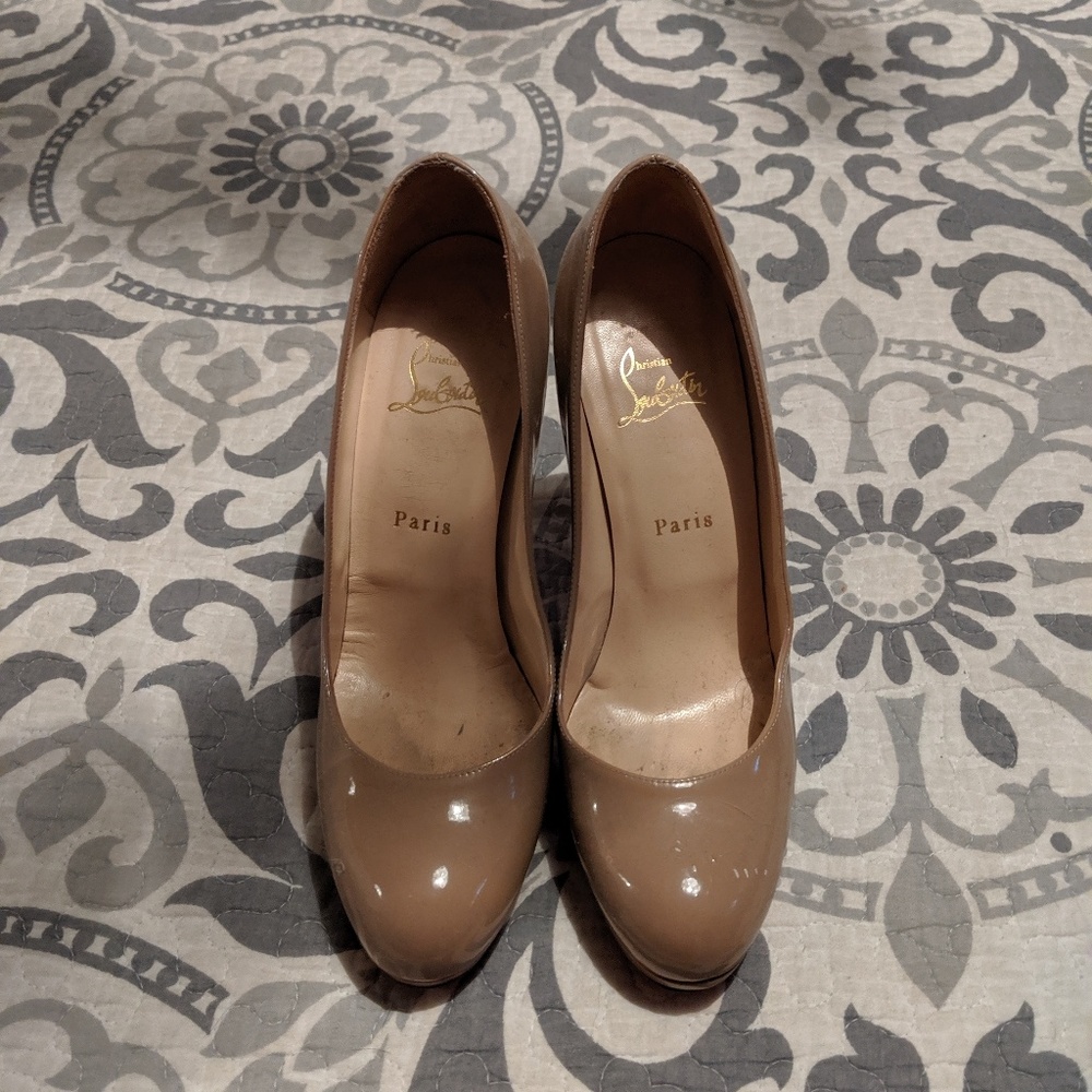 Christian Louboutin patent leather heels